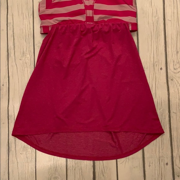 Lululemon Pink Striped Tank Size 6 - Picture 3 of 10